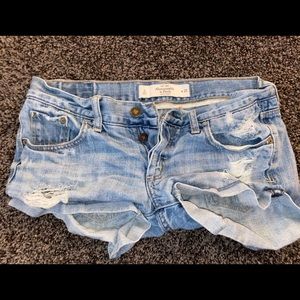 Abercrombie short shorts